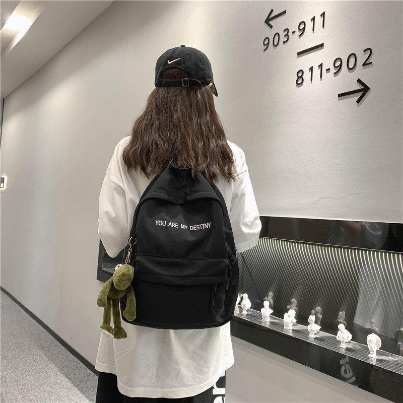 Batoh ve velkém stylu v korejském stylu pro studenty - Trendy pro střední školu, vysokou školu a cestování