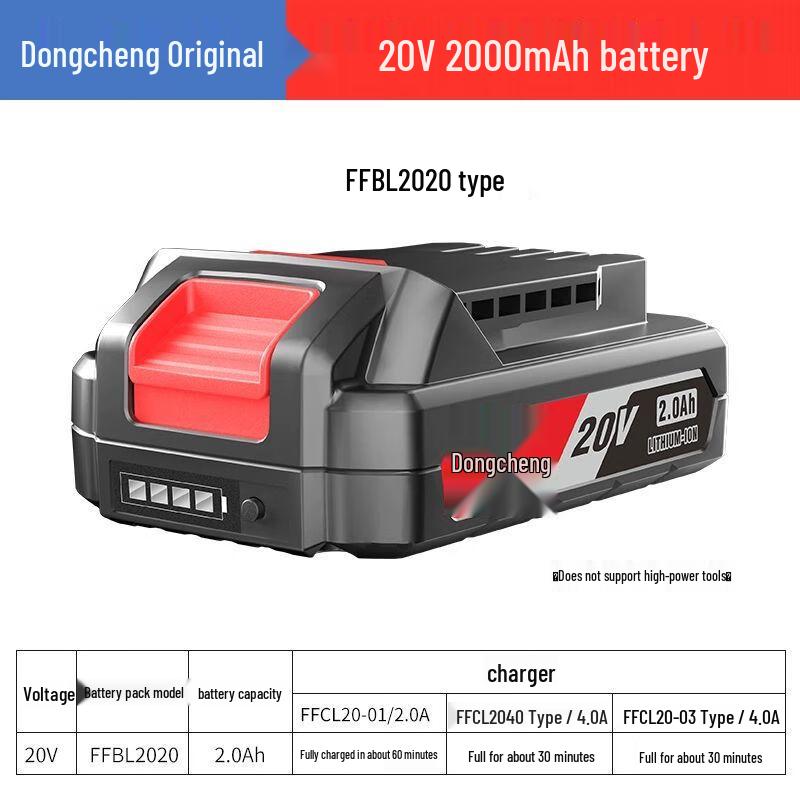 Dongcheng Original Lithium-ion Batteries & Chargers CN plug (adapter included)