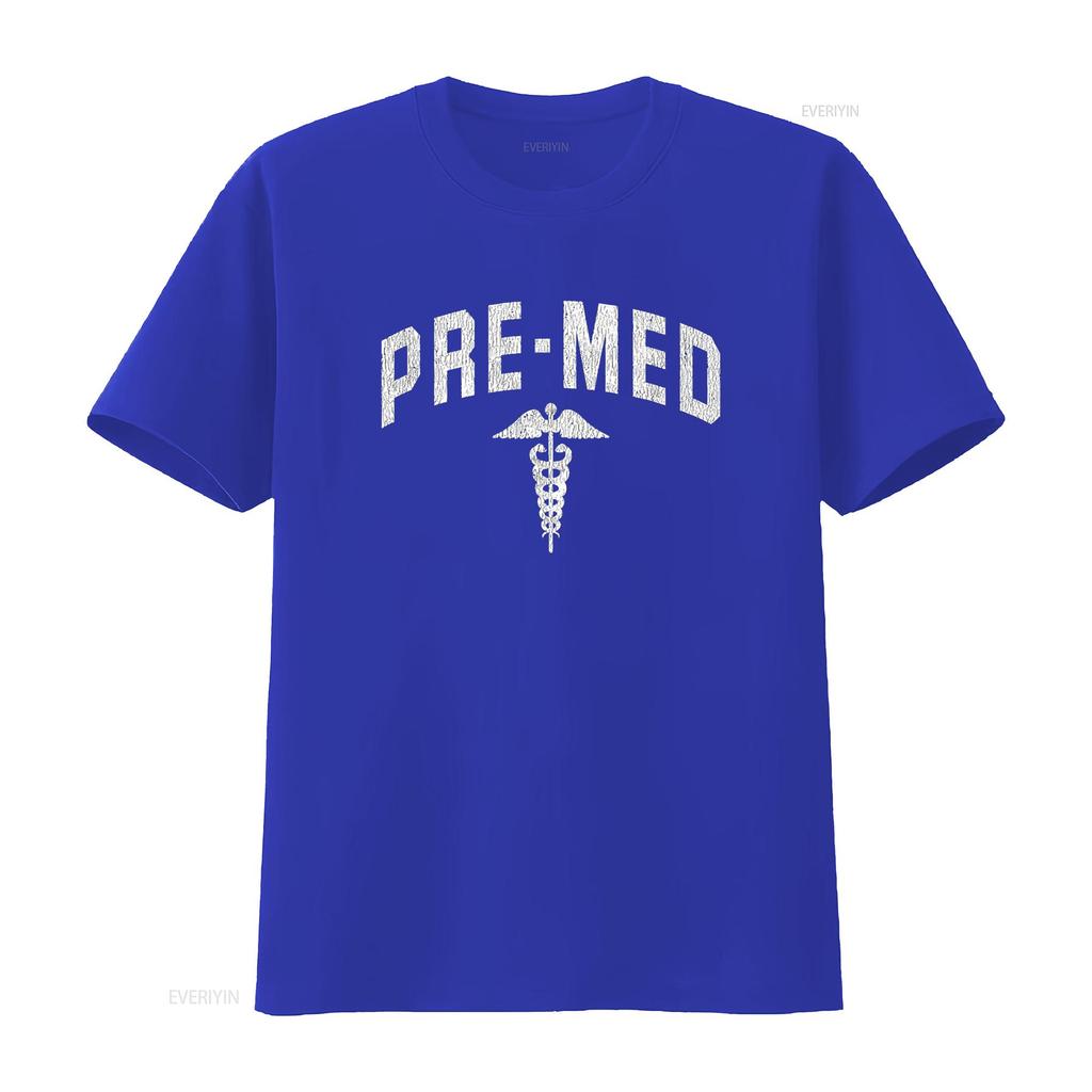 Pre Med Student Medicine Future Doctor T Shirt vintage Washed Soft graphic streetwear Versatile Stretched designer clothes