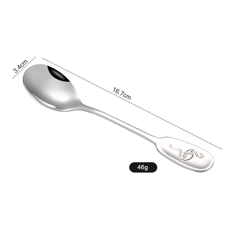 Flamingo 304 Stainless Steel Dessert Spoon Set
