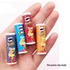 Mini Dollhouse Canned Potato Chips Toy Prop - OB11 Model (No Chips Included)