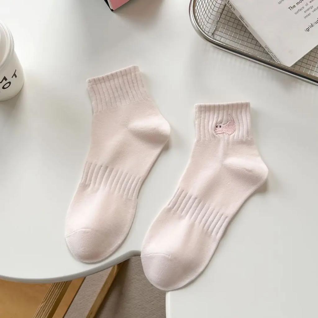 Damen Frühlings Sommer Mittelschaft Baumwollsocken Niedliche Katzen Socken Koreanische Mode Süßer Stil Kawaii Calcetines Animalitos Für Mädchen Geschenk