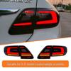 LED Tail Light Assembly with Flowing Turn Signals for 11-13 Toyota Corolla
