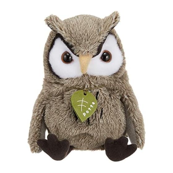 Sun Arrow Potte Plush Toy Scops Owl K-8448