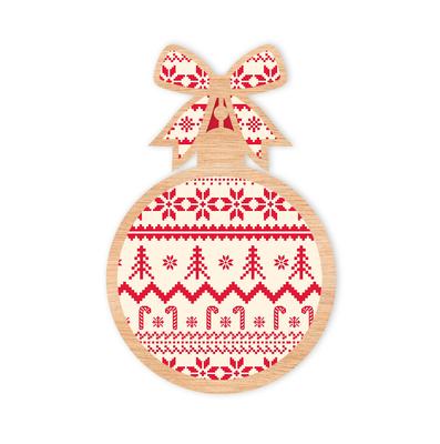 Wooden Christmas Tree Decorations D24
