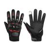 Four Season Racing Gloves, Summer Warm Motorcycle Off-road Anti Fall and Anti Slip Touch Screen Motorcycle Gloves