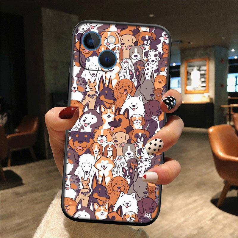 Cute Dog Art New High-End Shell Phone Case for Xiaomi Poco C40 C50 C51 C55 C65 C71 C75 F3 F5 F6 F7 M2 M3 Pro Ultra