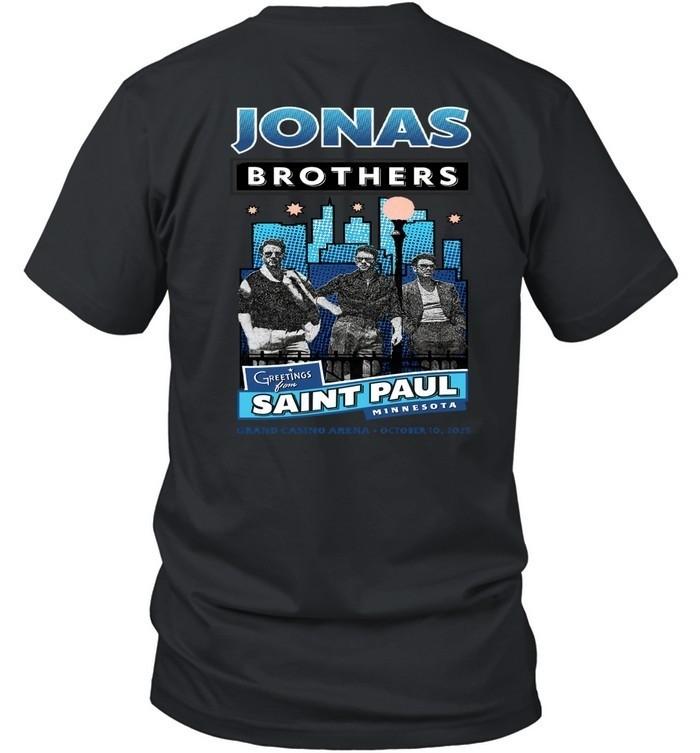 Jonas Brothers – Saint Paul MN 10.10.2025 Tour T-Shirt