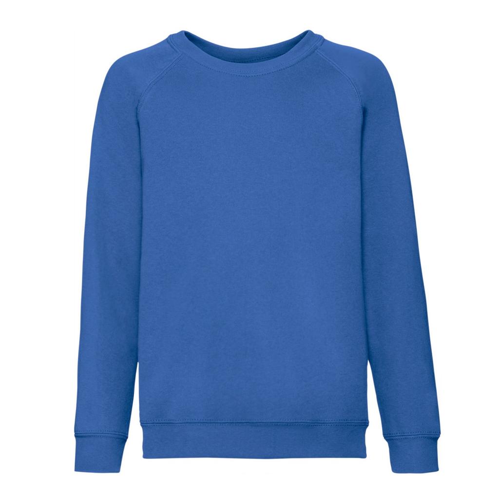 Fruit of the Loom Childrens/Kids Classic Raglan Sweatshirt