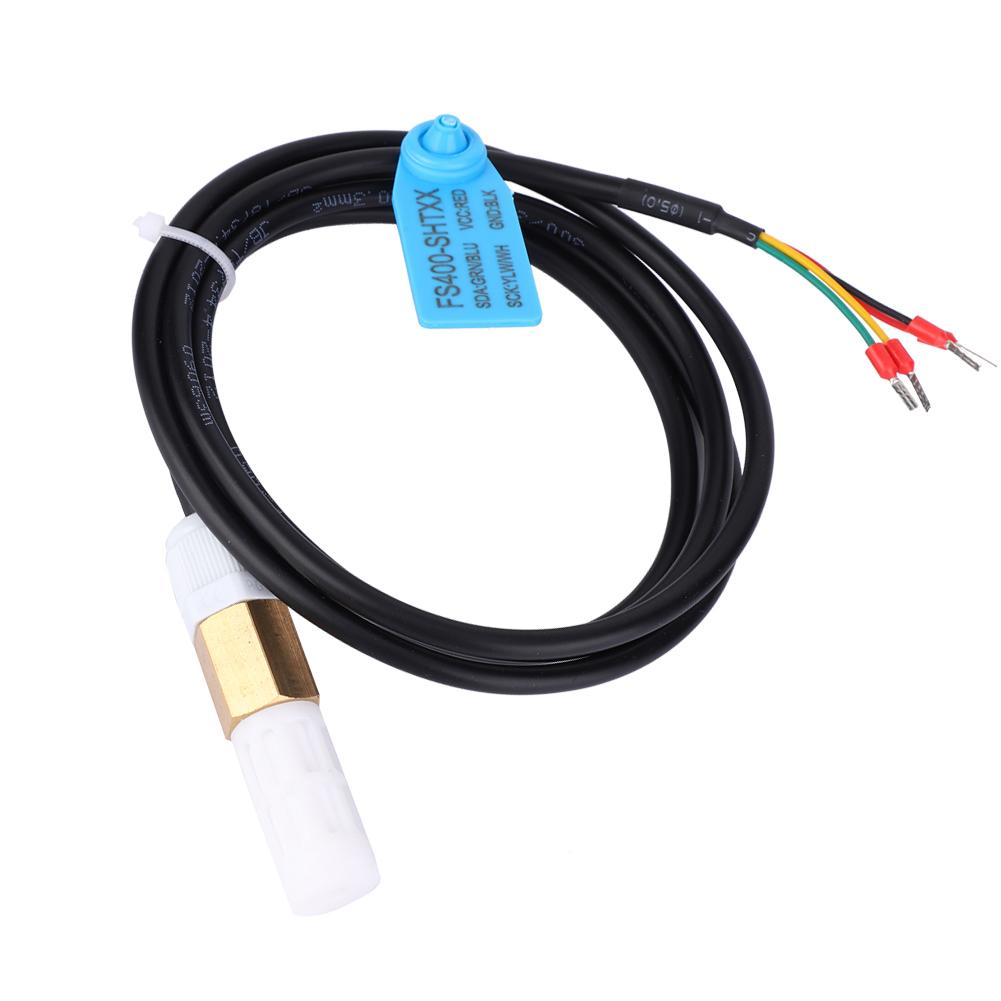 Digital Temperature Humidity Sensor Copper Plastic Housing High Accuracy for Soil (SHT30)