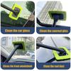Car Window Cleaner Brush Kit Windshield Wiper Microfiber Wiper Cleaner Cleaning Brush Auto Cleaning Wash Tool Long Handle