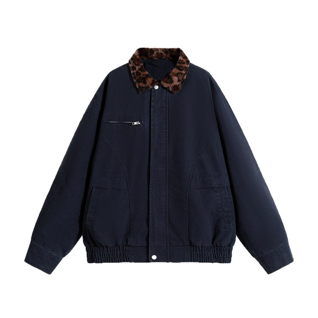 Pure Cotton Jacket for Men's New Jacket American-style Washing and Old Lapel Men's Spring and Autumn Clothing