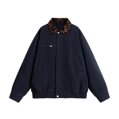 Pure Cotton Jacket for Men's New Jacket American-style Washing and Old Lapel Men's Spring and Autumn Clothing