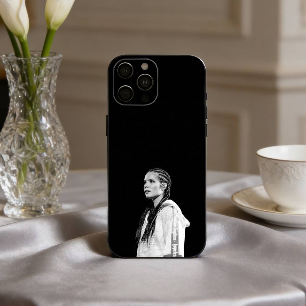 

H-Halsey-Y Wallpaper 4K Phone Case For iPhone 17,16,15,14,13,12,11 Plus,Pro Max,XS,Soft Silicone Black Cover iPhone15pro