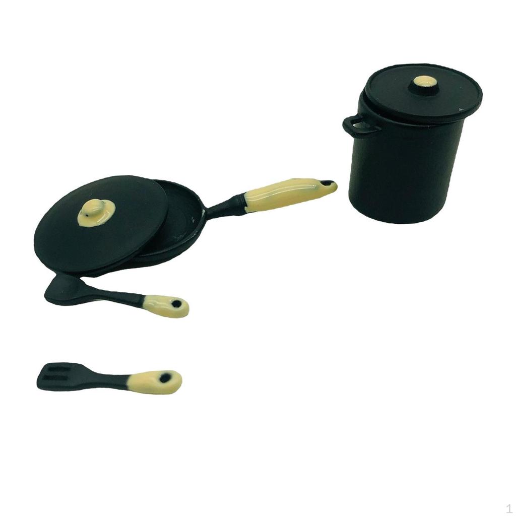 1/12 Cookware Accessories Decoration Party Supplies