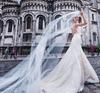 LONTG Hochzeit Braut 5m Haar Hochzeit Braut Foto Location Netz Garn Braut Dünnes Netz Weißer Schleier, Schleier, Lang, Accessoire, Schleier, Kleid, Shooting, Strand,