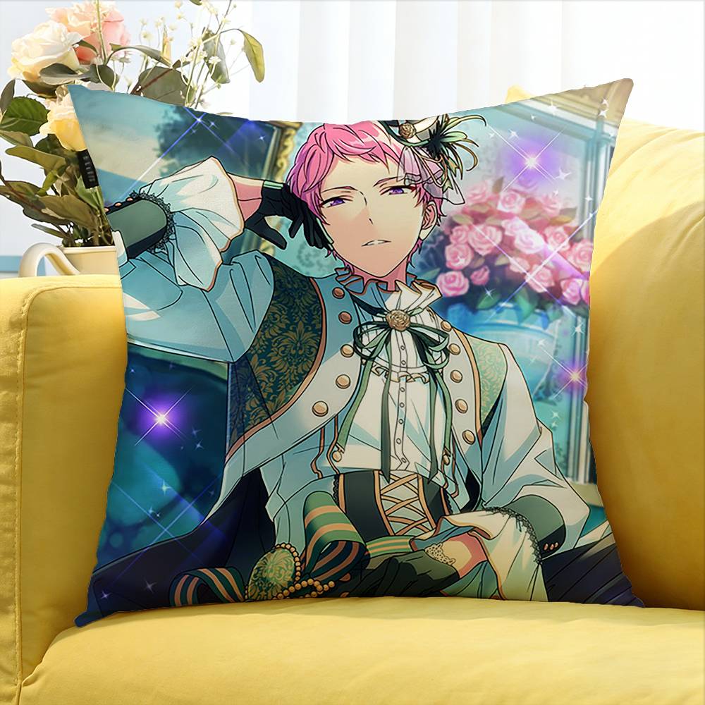 Shu Itsuki Anime Character Various Sizes Square Pillow Case For Car Home Bedchamber Decor