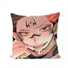 Anime Jujutsu Kaisen Pillow Case For Car Sofa Decorative Home Doublesided Print Plush Square Throw Pillow Cushion Cover