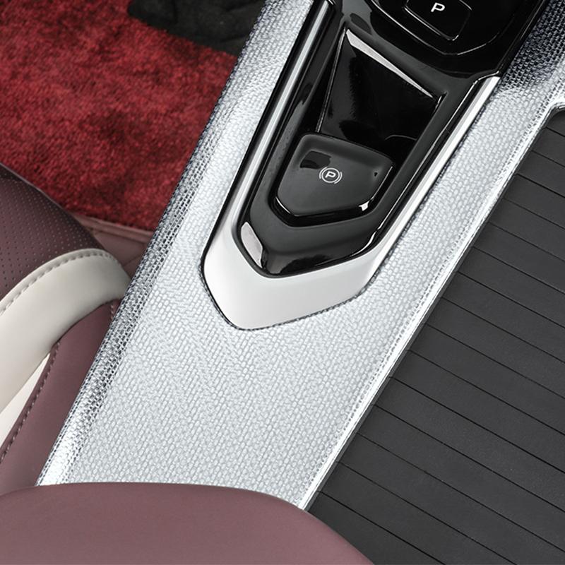 For Renault Grand Koleos 2024 2025 Stainless steel material for the decorative frame of the central control gear shift panel