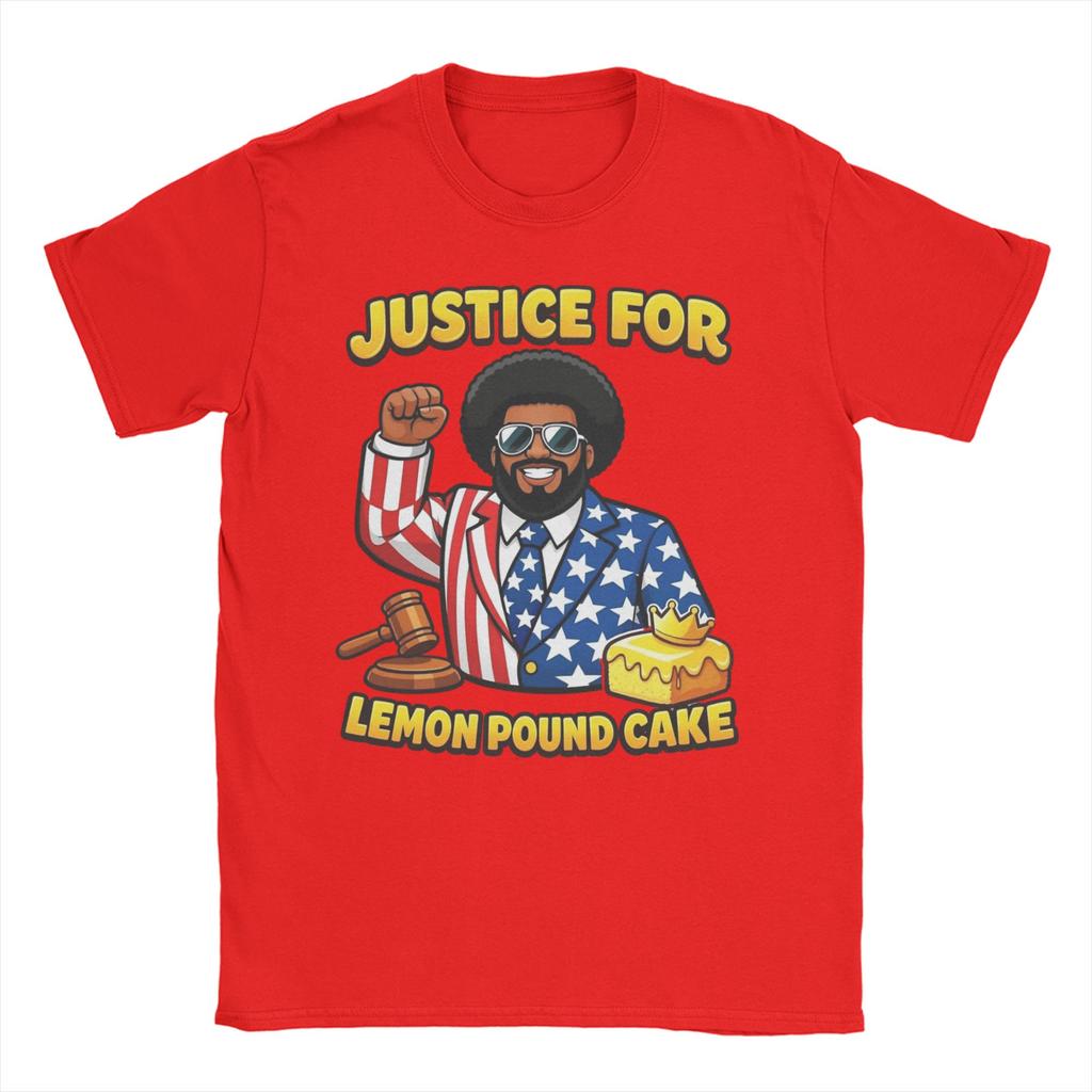 Unique AfroUnisex Lemon Pound Cake TShirt Unisex Unisexs Round Neck Cotton T Shirts Short Sleeve Tee Shirt Graphic Printed Clothes