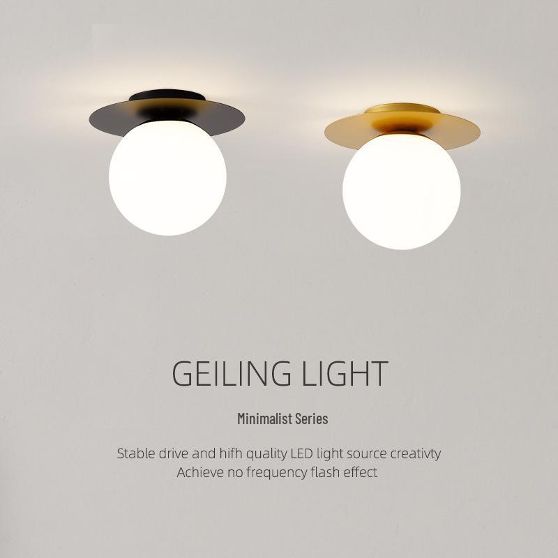 Nordic Modern Ceiling Light for Aisle, Balcony, or Foyer