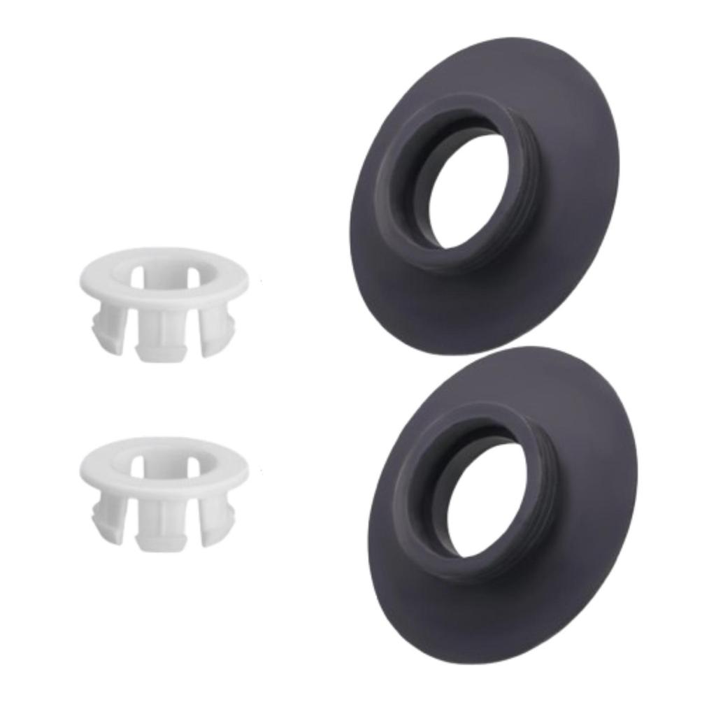 2 Set Dual Flush Valve Diaphragm Seal and Clip Easy To Install Wide Compatibility Replacement Part for Sv92467 Sv93467