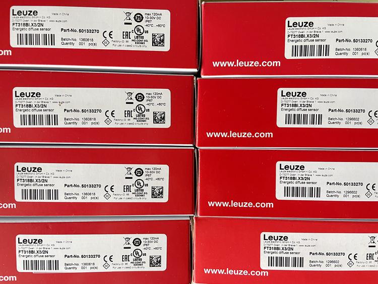 

Leuze Photoelectric Switch FT318BI.X3/2N FT318BI.X3/4P - Original German Model FT318BI.X3/2N