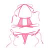Damen Durchsichtiges Netz Träger Micro-Bikini-Set Dreieck Badeanzug Badehose Strand Pool Sonnenbaden