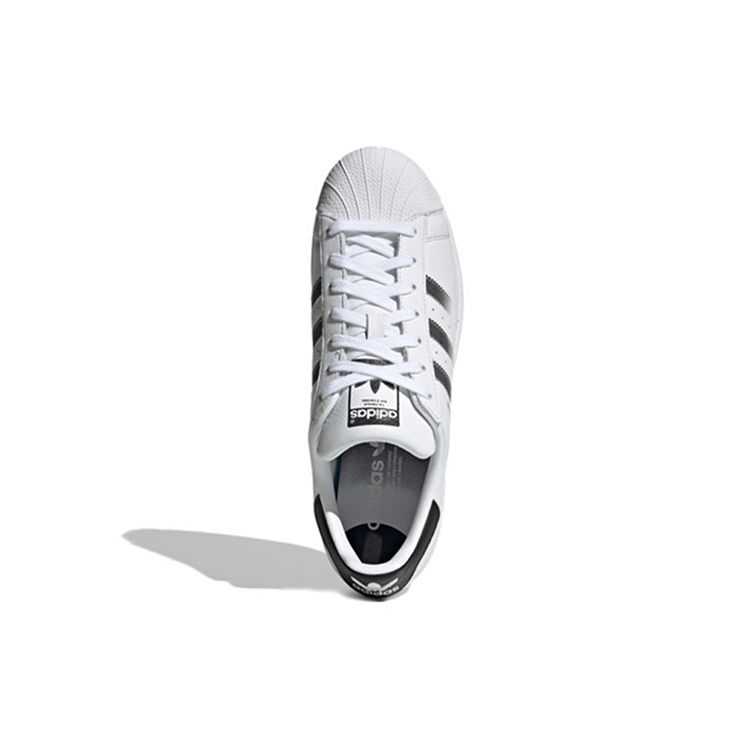 Adidas Originals Superstar Comfortable Lightweight Low-Top Skate Shoes Unisex Sneakers Black White Gradient EG9289