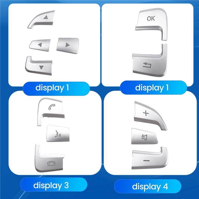For GLC GLE GLS GLA CLA CLS Steering Wheel Button Patch For Modified Cars LHD Car Accessories