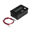 DC 8-30V USB/Tpye-C Lead Acid Lithium Battery Capacity Indicator LCD Car Motorcycle Digital Voltmeter Voltage Tester Meter