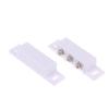1 Coppia Sensore di Contatto Magnetico per Porte e Finestre Allarme Alta Sensibilità Interruttore di Contatto Magnetico Aperto Chiuso per Porta in Vetro Reed Metallico