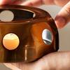Stainless Steel Round Base Candle Heater Teapot Warmer for Coffee Milk Tea Cup Holder Home Kitchen Accessory