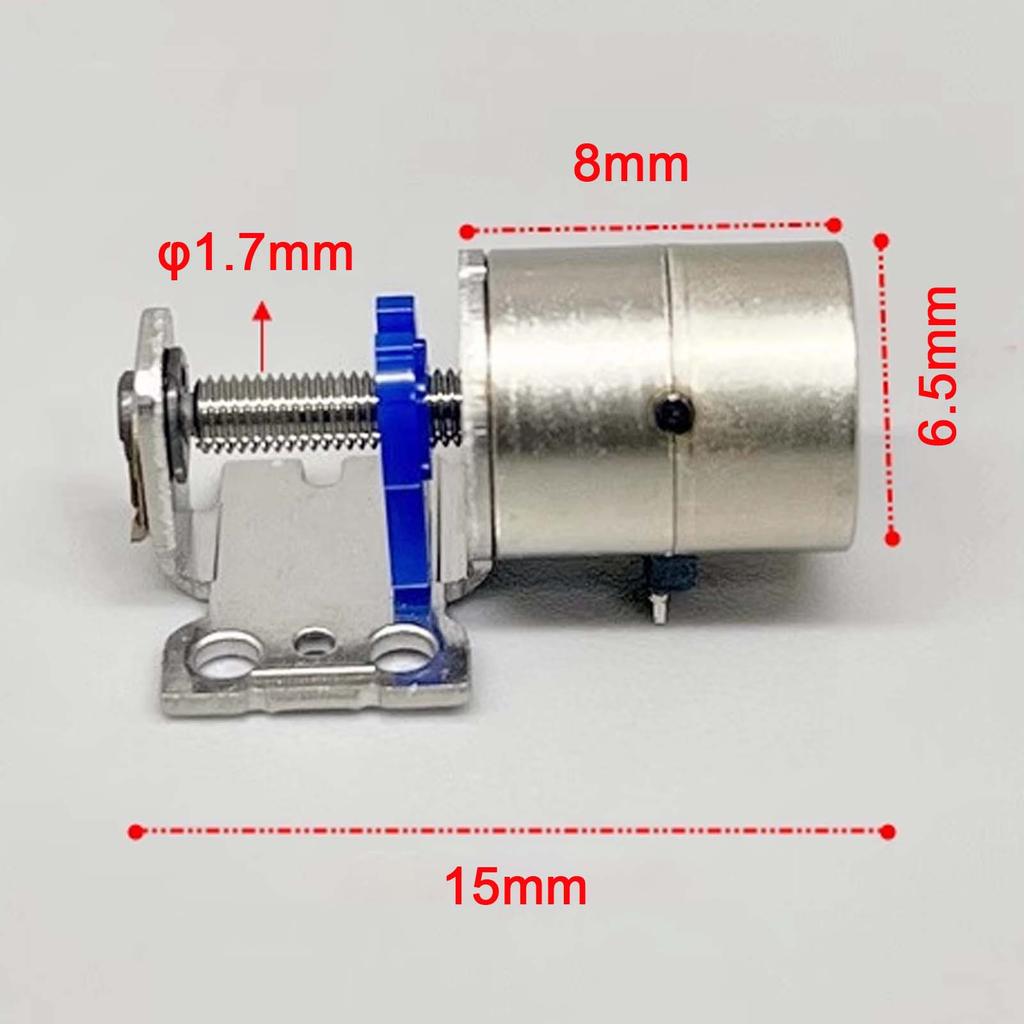 2-phase 4-wire 6.5mm Micro Stepper Motor Lead Screw/Slide Camera Focus Mini Motor