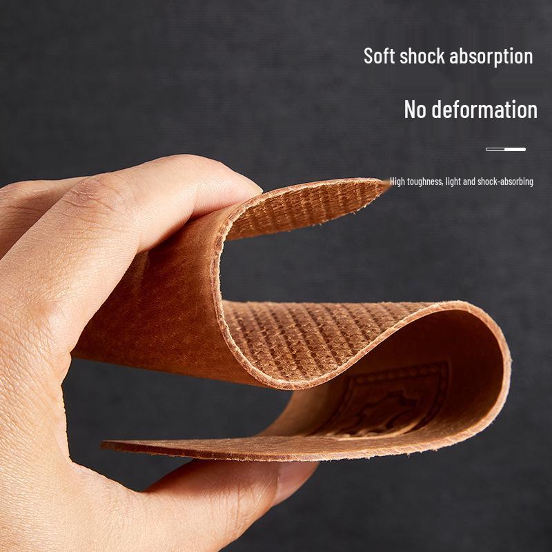 Breathable, Odor-Free Summer Leather Insoles for Men & Women - Sweat-Absorbing Sports Shoe Inserts In Cowhide & Pigskin.
