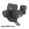 2/4Pcs Set Polar Fleece Horse Leg Bandage Breathable Horse Leg Wraps  Show Jumping