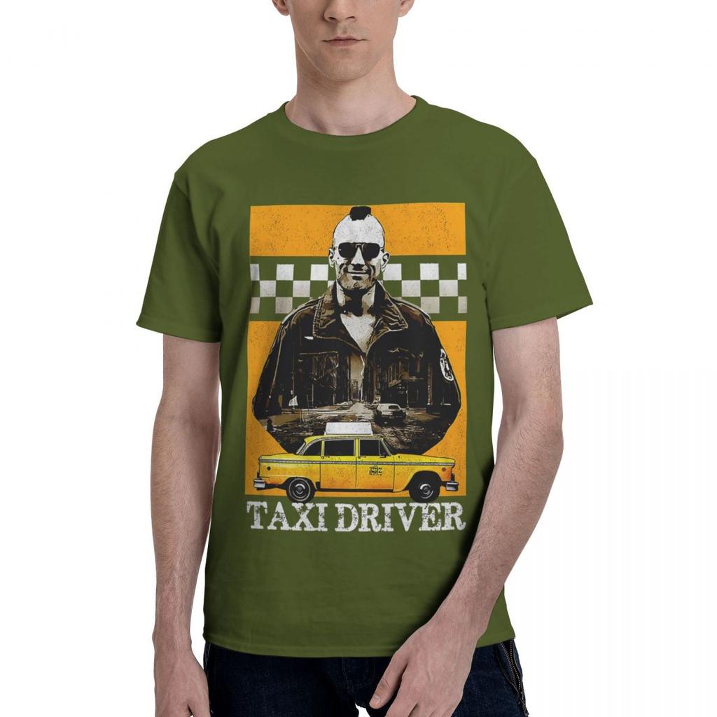 Taxi Driver Travis Bickle 100 Cotton Casual Breathable Confortable Clothes High End Mens Clothing Mens Wear