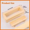Wooden Sushi Press Mold with Groove/without Groove Design Rectangular Oshizushi Mold Box Kitchen Sushi Rice Roll Mold Bento Mold