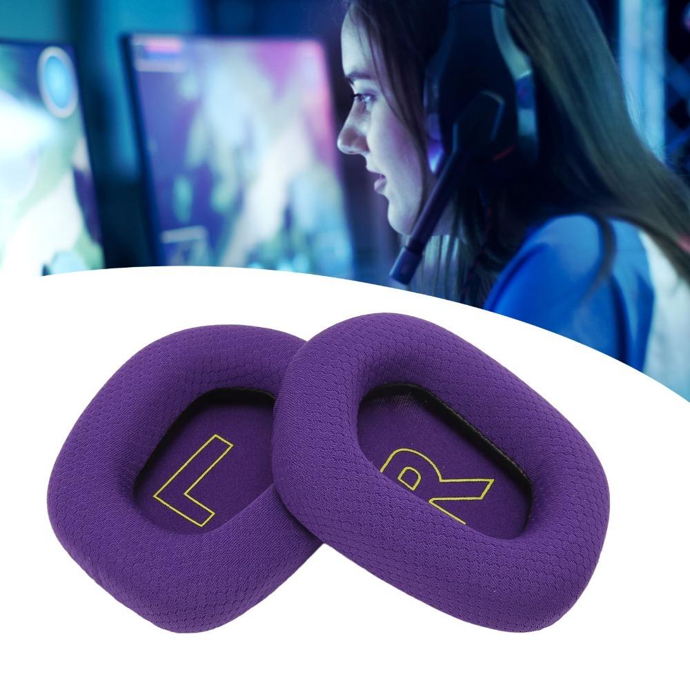 2PCS Elastic Earpads Cushions Replacement Ear Pads for Logitech G733 Headphones Comfort Enhancement