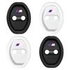 4pcs M LOGO Car Door Lock Cover Silicone Protector Auto Accessory for BMW E38 E39 E46 E53 E60 E61 E64 X7 X3 X4 X5 X6 3 4 5 6 7 Series Z4 M M3 M5 M6