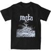 Mgla Age Of Excuse Black Metal T Shirt Couple Y2K Funny Pure Cotton T-Shirts Summer O Neck Popular Tees Oversized Tops