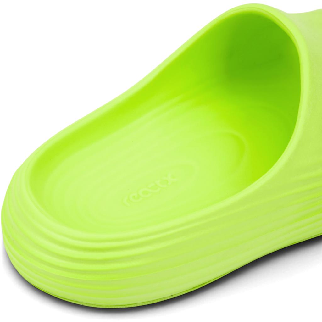 Nike ReactX Rejuven8 Slide Volt Ice Herren Sandalen Grün HV4479-701