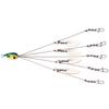 Umbrella Rigs Fishing Rigs 5 Arm Rigs Swimbait Set with 4 Leaf