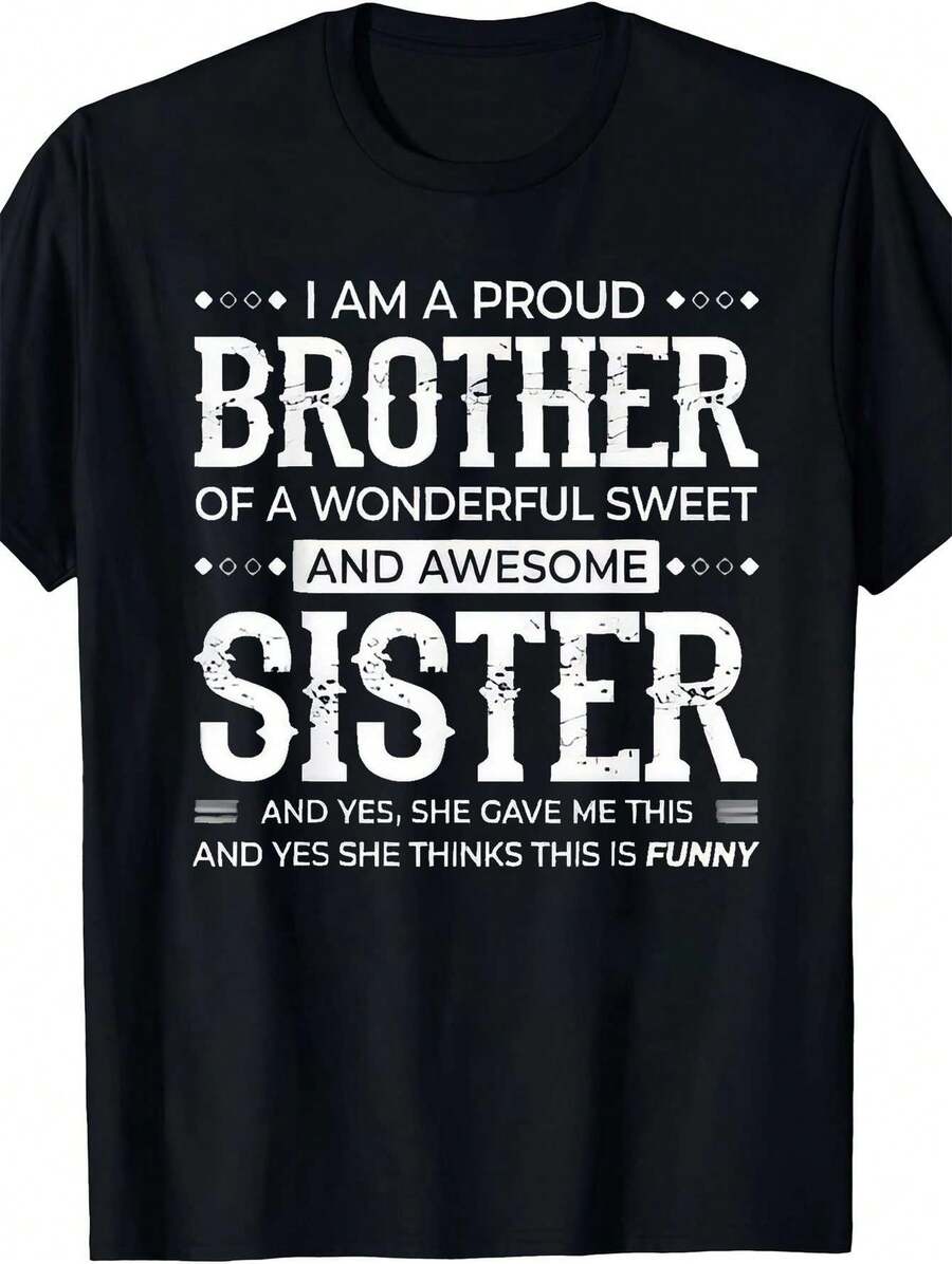 Unisex s Bull Head Print Round Neck T-Shirt L