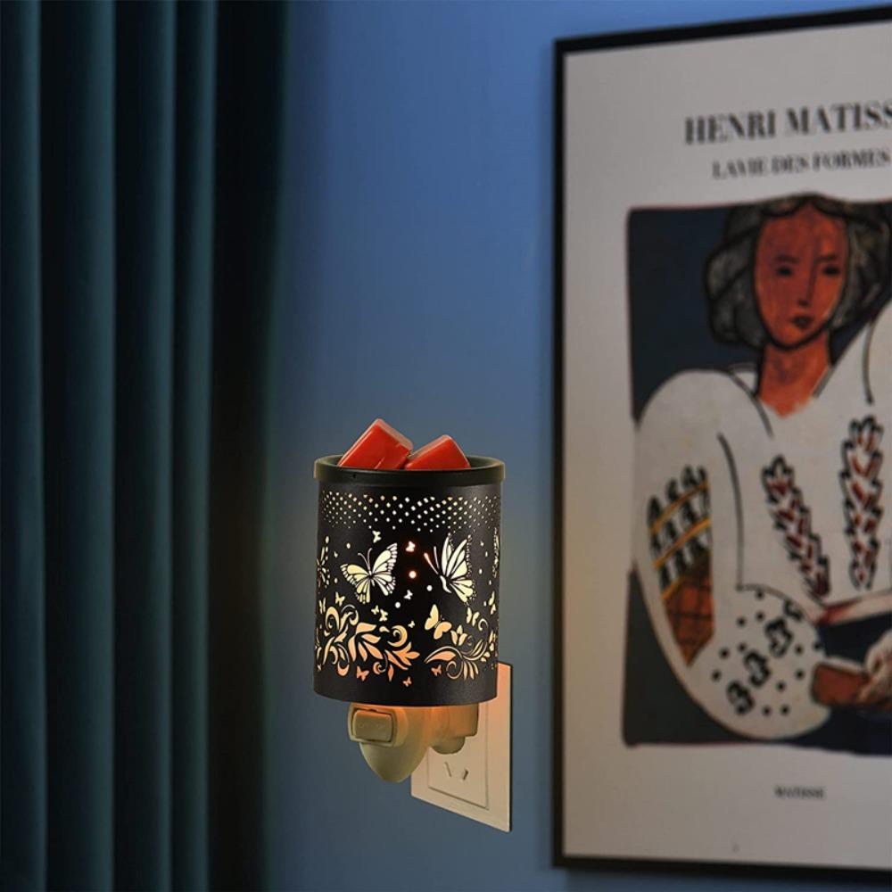 

Сказочный узор, лампа для плавления воска, вихревой узор, настенный светильник, новый ночник для ароматерапии, спальня