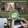 Waterproof Knot Instruction 7Pcs/Set Pocket Guide Cards with Carabiner 27 Classic Knots Reference Rope Card Outdoor Camping Climbing Backpacking Tying