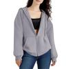 Women's Zipper Hoodie Long Sleeve Sports Jacket Pocket Clothing Fashion Apparel