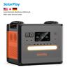 Stație de Alimentare Portabilă Hibridă cu Baterie Litiu Premium 220V 2500W 2304Wh Capacitate Mare Generator Solar de Urgență AC DC