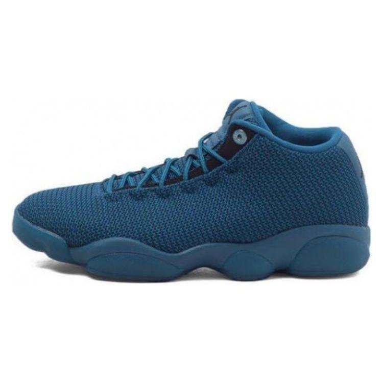 Jordan Horizon Comfortable Simple Shock Absorption Wear-Resistant Mid-Top Basketball Shoes Women Sneakers Teal 845099-306