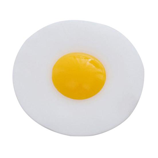 

Игрушка-трюк, странная игрушка для снятия стресса, TPR, декомпрессионная игрушка с ручным сжатием белый/жёлтый